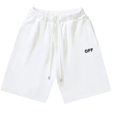 OFF-WHITE Off Logo Print Swim Shorts